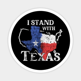 I Stand With Texas Magnet